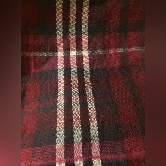 Banana Republic Rectangular Check Plaid Scarf - Picture 9 of 9